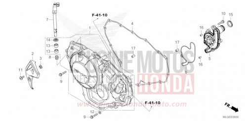 PANNEAU CARTER-MOTEUR D. (CRF1100A/A2/A4/AL/AL2) CRF1100A2P de 2023